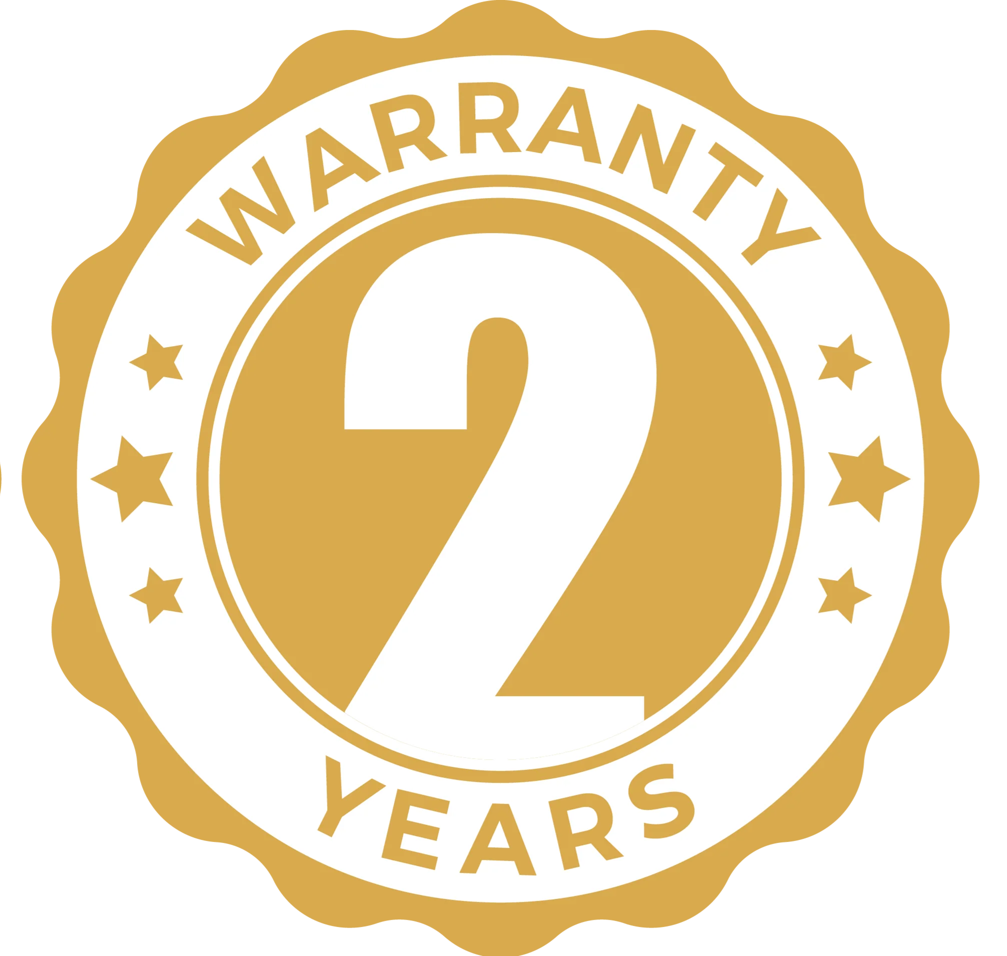 2-Year Wear & Tear Warranty
